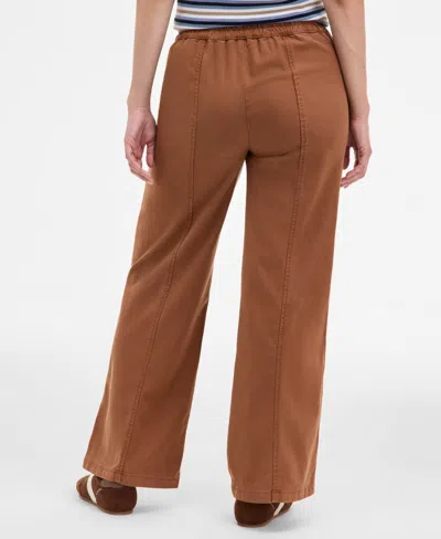 Liverpool Los Angeles Women's High Rise Wide-leg Pants In Brown