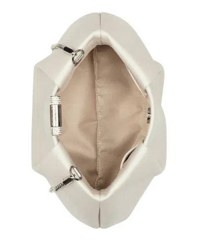 Nine West Cramer Small Convertible Clutch Bag In White