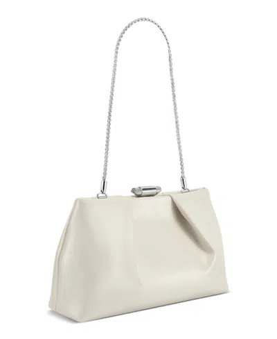 Nine West Cramer Small Convertible Clutch Bag In White