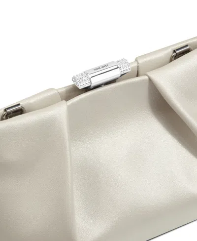 Nine West Cramer Small Convertible Clutch Bag In White
