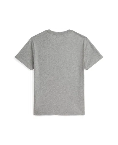 Polo Ralph Lauren Kids Printed T-shirt In Gray