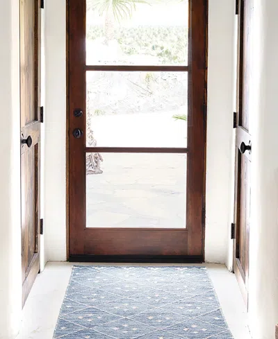 Dash And Albert Rugs By Annie Selke Kota Wool Da853 8'x10' Area Rug In Purple