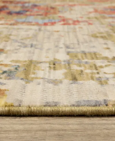 Oriental Weavers Soleri Sol06 2'x3' Area Rug In Brown