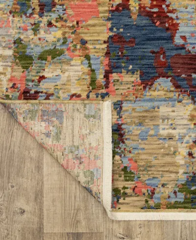 Oriental Weavers Soleri Sol06 2'x3' Area Rug In Brown