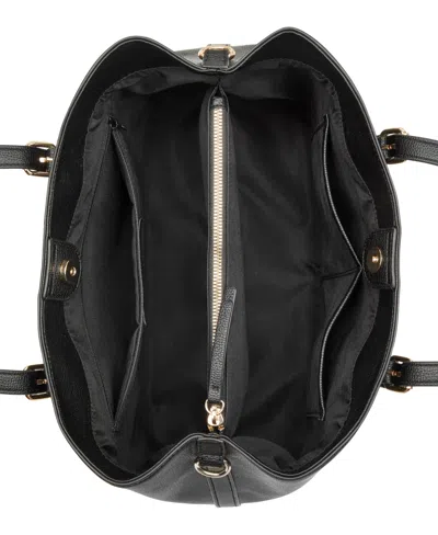 Nine West Anders Large Carryall Tote Bag In Black