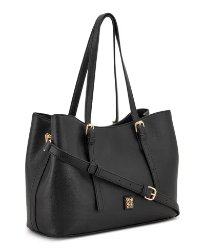 Nine West Anders Large Carryall Tote Bag In Black