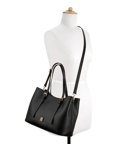 Nine West Anders Large Carryall Tote Bag In Black