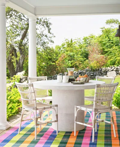 Dash And Albert Rugs By Annie Selke Happy Plaid Indoor/outdoor Da1798 8'x10' Area Rug In Multi