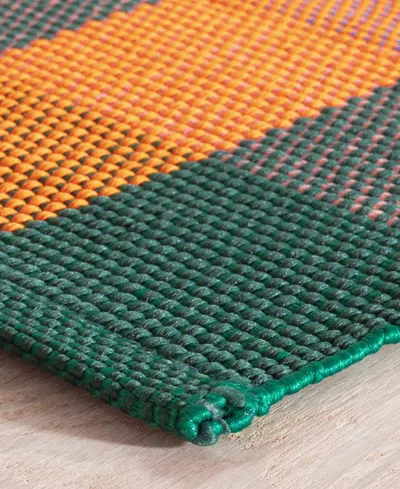 Dash And Albert Rugs By Annie Selke Happy Plaid Indoor/outdoor Da1798 8'x10' Area Rug In Multi