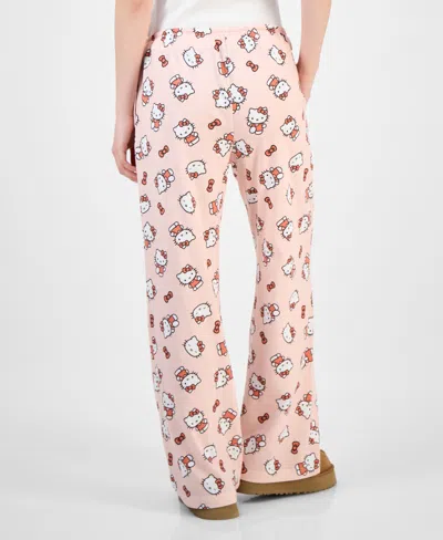 Love Tribe Trendy Plus Hello Kitty Graphic Drawstring Pants In Multi