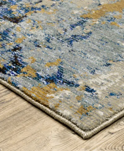 Oriental Weavers 0980a Evolution In Blue