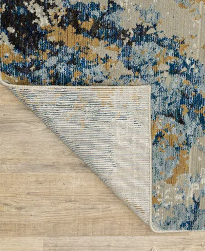 Oriental Weavers 0980a Evolution In Blue