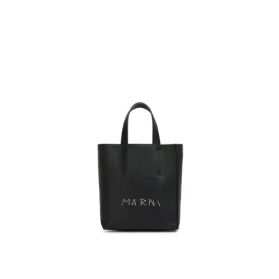 Marni Museo Soft Mini Bag In Black