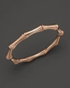 GUCCI 18K Pink Gold Bamboo Medium Bracelet,1144180PINK