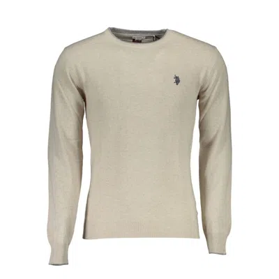 U.s. Polo Assn Beige Wool Sweater In Neutral