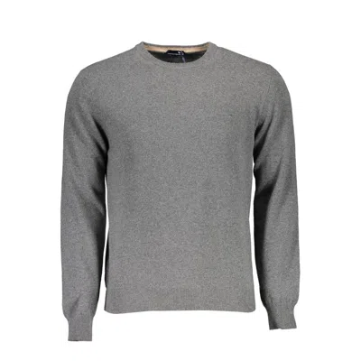 Harmont & Blaine Gray Wool Sweater In Gray