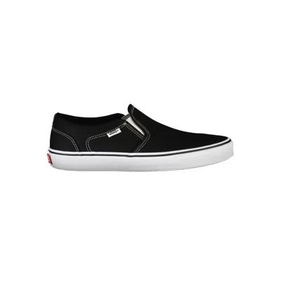 Vans Black Polyester Sneaker In Black