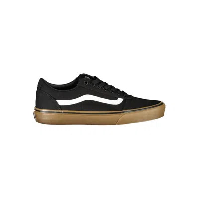 Vans Black Polyester Sneaker In Black