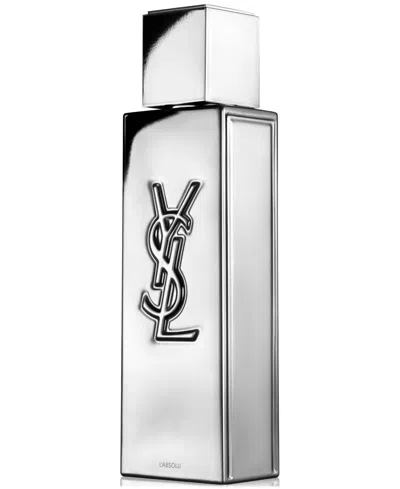 Saint Laurent Mens Myslf Absolu Fragrance Collection In Silver
