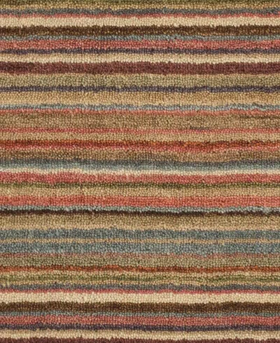 Dash And Albert Rugs By Annie Selke Brindle Stripe Rda080 8'x10' Area Rug In Multi