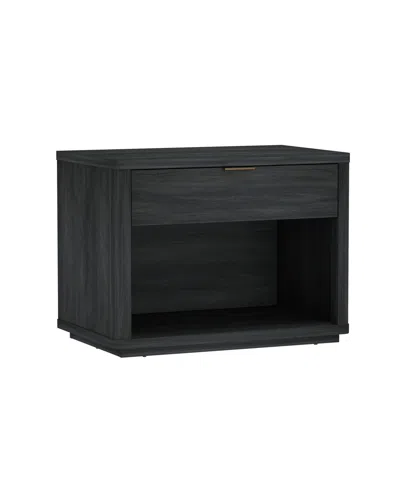 Manhattan Comfort Evelyn 32" 1-drawer Nightstand In Black