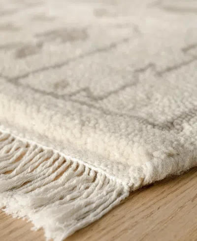 Dash And Albert Rugs By Annie Selke Dara Da2306 8'x10' Area Rug In White