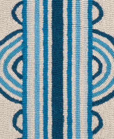 Dash And Albert Rugs By Annie Selke Button Da1985 2'x3' Area Rug In Blue