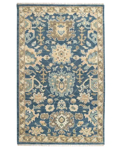 Dash And Albert Rugs By Annie Selke Camille Da2314 8'x10' Area Rug In Blue