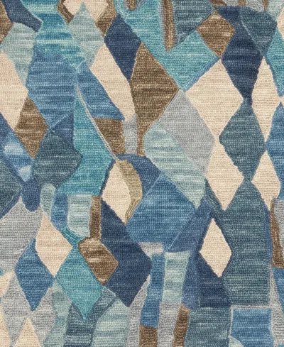 Dash And Albert Rugs By Annie Selke Deer Leap Da2001 8'x10' Area Rug In Blue