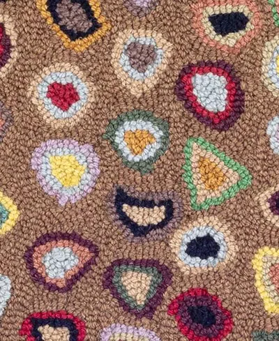 Dash And Albert Rugs By Annie Selke Cat's Paw Rda014 4'x6' Area Rug In Brown