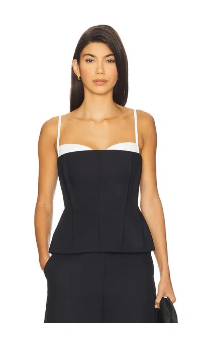 Simkhai Charlee Bustier Top In Black