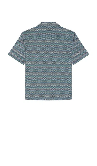 Missoni Short Sleeve Shirt In Green