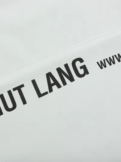 Helmut Lang Logo-print Joggers In White