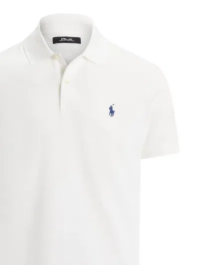 Polo Ralph Lauren Custom Slim Fit Mesh Polo In White