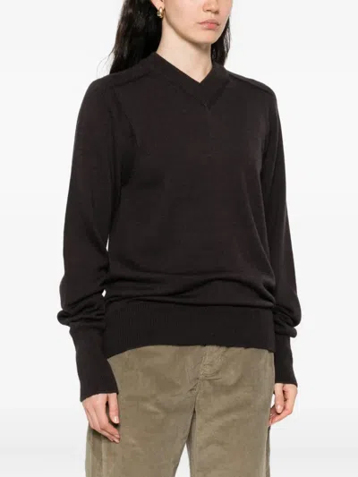 V领美利诺羊毛毛衣