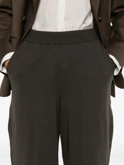 Frenckenberger Elastic-waistband Pocket Shorts In Black