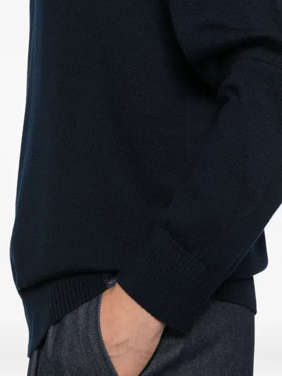 Paul & Shark Wool Sweaters In Blue