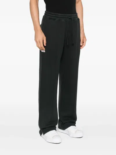 Summer Games Drawstring-waist Track Pants In Black