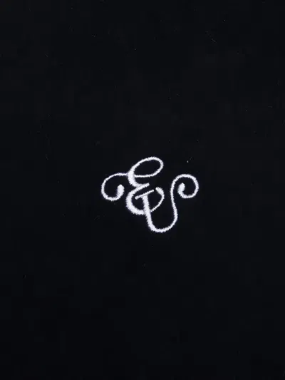 Emotionally Unavailable Melting-heart Varsity Jacket In Black