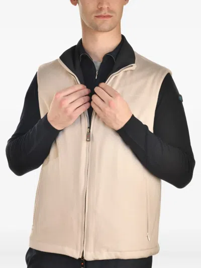 GANGE 双面羊绒马甲