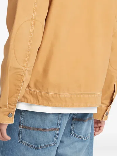 肘部贴花贴袋夹克