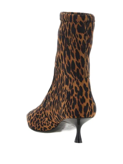 Stuart Weitzman 'naomi' Ankle Boots In Animal Print In Animal Print