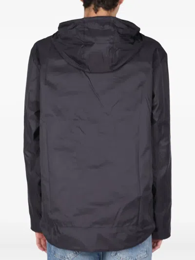 Arkair Waterproof Jacket With Hood In Black