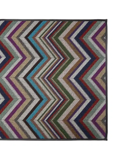 Missoni Zigzag-pattern Placemats (set Of Two) In Multi