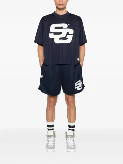 Summer Games Logo-print T-shirt In Blue