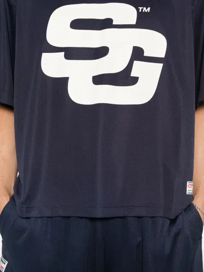 Summer Games Logo-print T-shirt In Blue