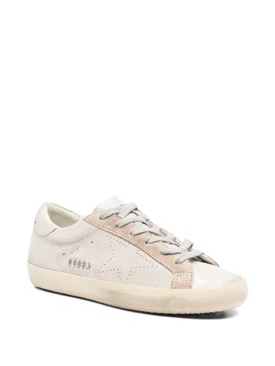 Golden Goose Sneaker Super Star Platinum/beige In Neutral
