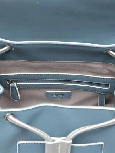 Ara Elliot Flap-closure Backpack In Blue