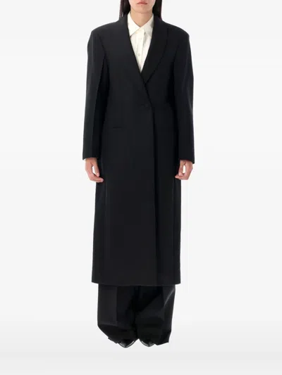 Rohe Signature Opera Coat In Black