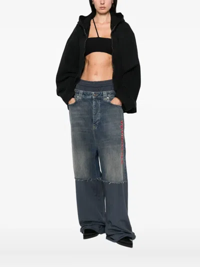 Balenciaga Hooded Zip-up Jacket For Men In Black